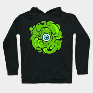 Eye Green Hole Hoodie